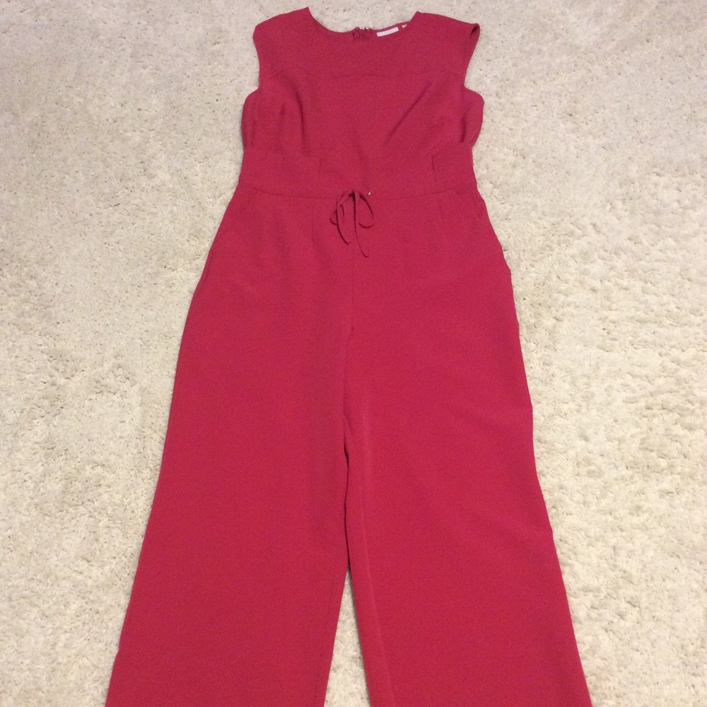 Hot Pink Jumpsuit